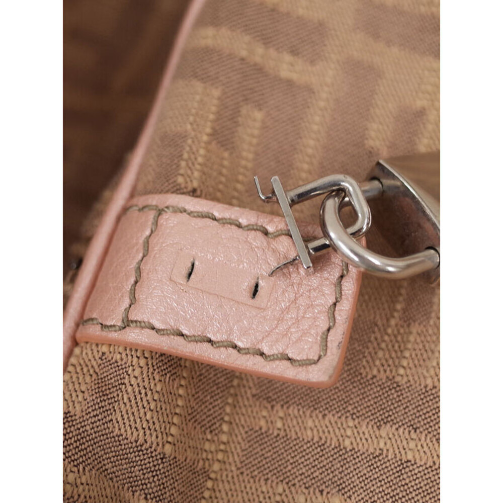 FENDI Zucca Boston Bag Handbag Brown - Picture 8 of 9